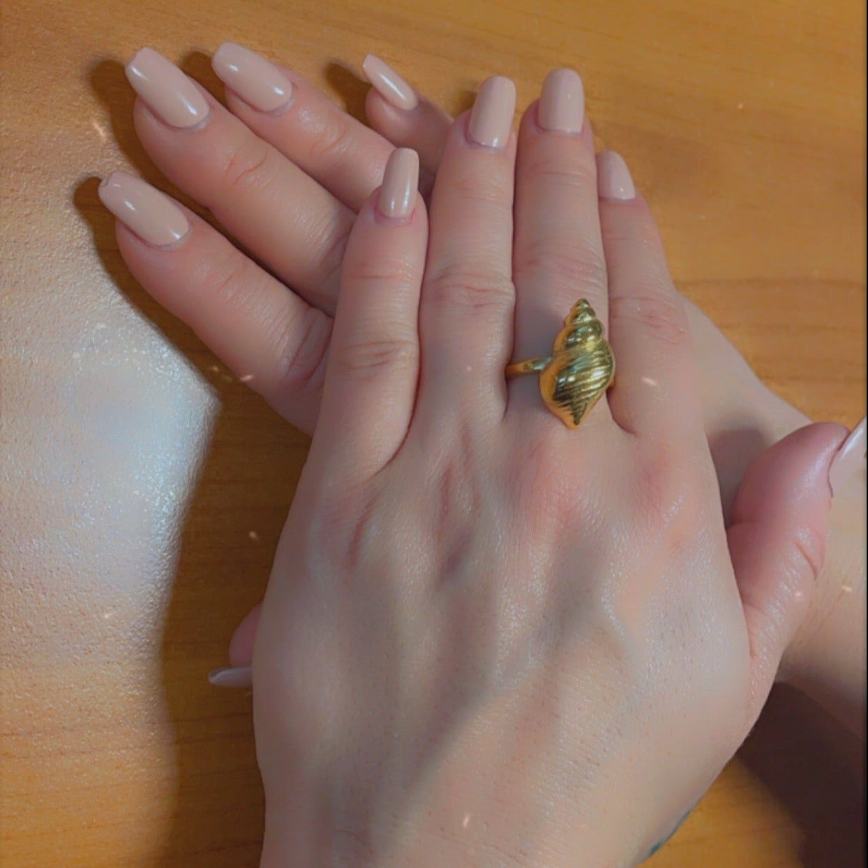 Bague coquillage
