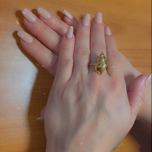Bague coquillage