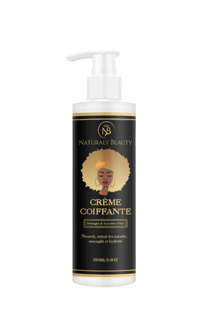 ANTI-HAIR LOSS STYLING CREAM, 100% NATURAL LEAVIN